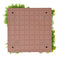 Designer Plants USA Artificial Moss and Succulent Hanging Wall Art 20" Square UV Resistant