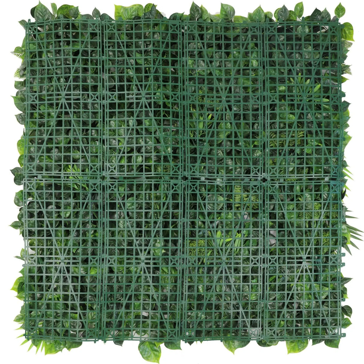 Designer Plants USA Luxury Flowering Hawaiian Sunrise Artificial Vertical Garden 40" x 40" 11SQ FT Commercial Grade UV Resistant