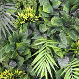 Designer Plants USA Luxury Flowering Hawaiian Sunrise Artificial Vertical Garden 40" x 40" 11SQ FT Commercial Grade UV Resistant