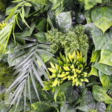 Designer Plants USA Luxury Flowering Hawaiian Sunrise Artificial Vertical Garden 40" x 40" 11SQ FT Commercial Grade UV Resistant