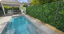 Designer Plants USA Luxury Green Tropics Artificial Living Wall 40x40 Commercial Grade