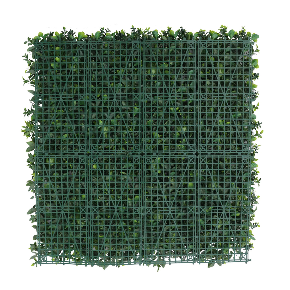 Designer Plants USA Luxury Green Tropics Artificial Living Wall 40x40 Commercial Grade