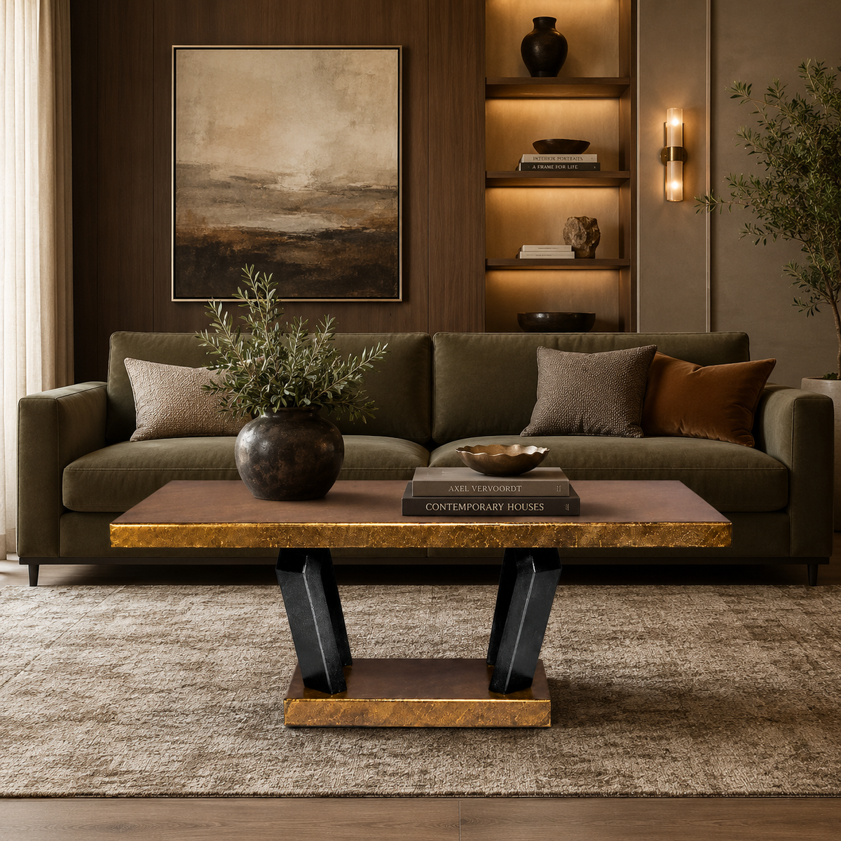 Metall Aspen Stainless Steel Coffee Table