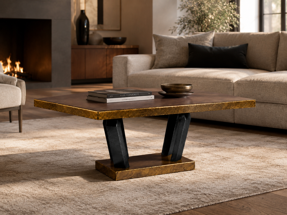 Metall Aspen Stainless Steel Coffee Table