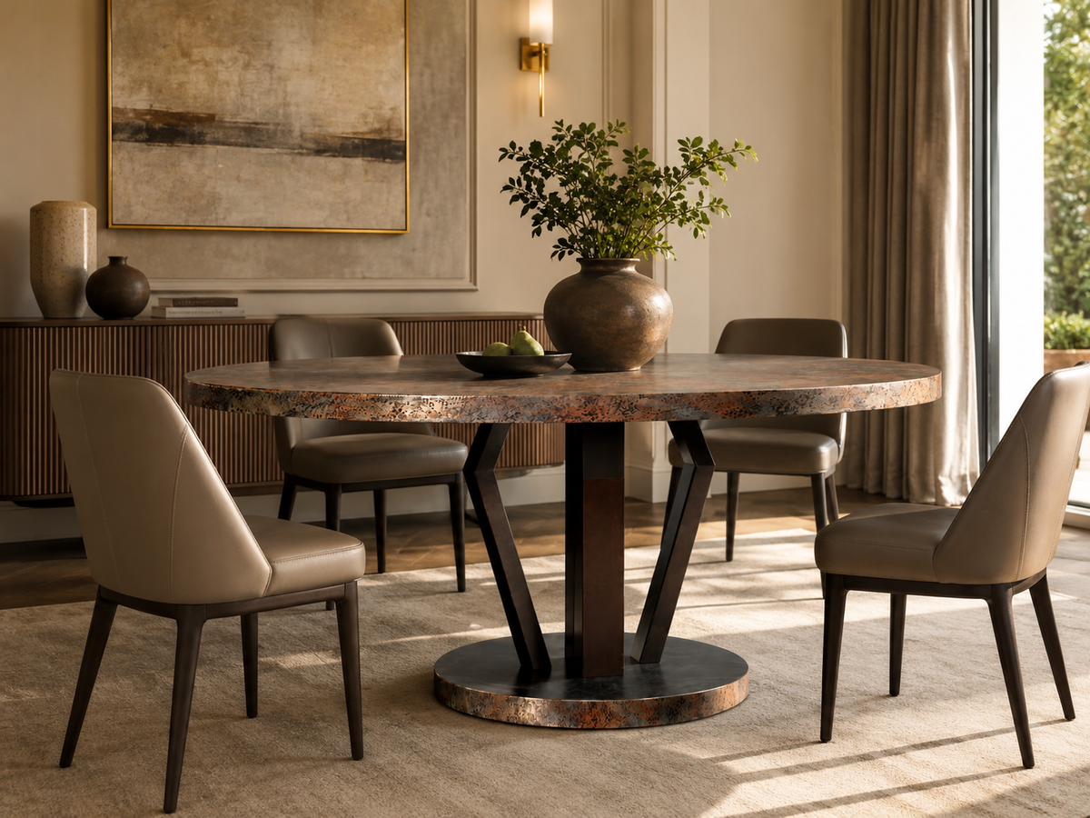 Metall Aspen Dining Table