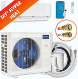MRCOOL DIY Hyper Heat 18K Single Zone Mini Split Heat Pump System — 5th Gen DIYHH‑18 Bundle (230V)