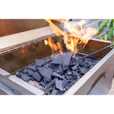 Meadow Creek BBQ26S Charcoal Grill Chicken Cooker with Rotating Grates and Free Standing Legs