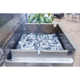 Meadow Creek BBQ26S Charcoal Grill Chicken Cooker with Rotating Grates and Free Standing Legs