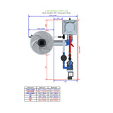 Alien Hydroponics V-SYSTEM 1 Pot Kit