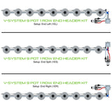 Alien Hydroponics V-SYSTEM 9 Pot 1 Row Kit
