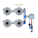 Alien Hydroponics V-SYSTEM 4 Pot 2 Row Kit