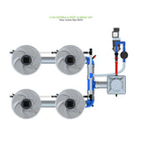 Alien Hydroponics V-SYSTEM 4 Pot 2 Row Kit