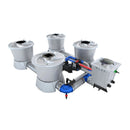 Alien Hydroponics V-SYSTEM 4 Pot 2 Row Kit