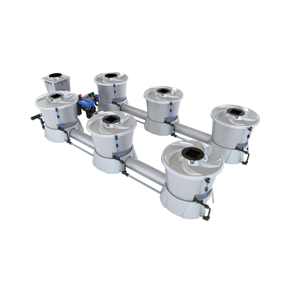 Alien Hydroponics V-SYSTEM 6 Pot 2 Row Kit