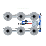 Alien Hydroponics V-SYSTEM 6 Pot 2 Row Kit