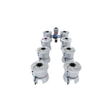 Alien Hydroponics V-SYSTEM 8 Pot 2 Row Kit