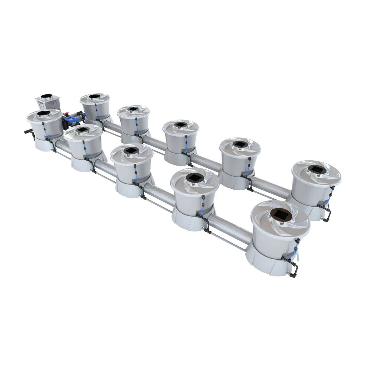 Alien Hydroponics V-SYSTEM 10 Pot 2 Row Kit