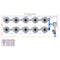 Alien Hydroponics V-SYSTEM 10 Pot 2 Row Kit