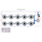 Alien Hydroponics V-SYSTEM 10 Pot 2 Row Kit