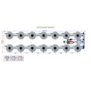 Alien Hydroponics V-SYSTEM 14 Pot 2 Row Kit