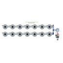 Alien Hydroponics V-SYSTEM 14 Pot 2 Row Kit