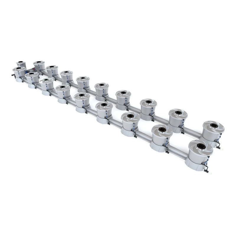 Alien Hydroponics V-SYSTEM 18 Pot 2 Row Kit