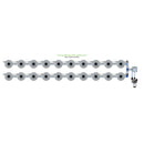Alien Hydroponics V-SYSTEM 20 Pot 2 Row Kit