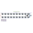 Alien Hydroponics V-SYSTEM 20 Pot 2 Row Kit