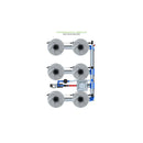 Alien Hydroponics V-SYSTEM 6 Pot 3 Row Kit