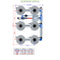 Alien Hydroponics V-SYSTEM 6 Pot 3 Row Kit