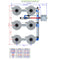 Alien Hydroponics V-SYSTEM 6 Pot 3 Row Kit