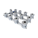 Alien Hydroponics V-SYSTEM 12 Pot 3 Row Kit