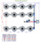 Alien Hydroponics V-SYSTEM 12 Pot 3 Row Kit