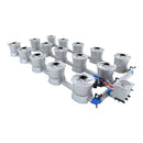 Alien Hydroponics V-SYSTEM 15 Pot 3 Row Kit