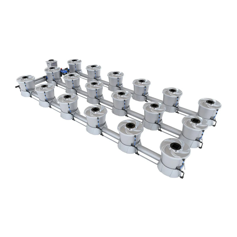 Alien Hydroponics V-SYSTEM 18 Pot 3 Row Kit