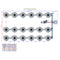 Alien Hydroponics V-SYSTEM 18 Pot 3 Row Kit