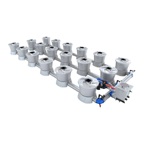 Alien Hydroponics V-SYSTEM 18 Pot 3 Row Kit