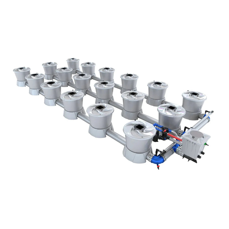 Alien Hydroponics V-SYSTEM 18 Pot 3 Row Kit
