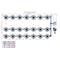 Alien Hydroponics V-SYSTEM 21 Pot 3 Row Kit
