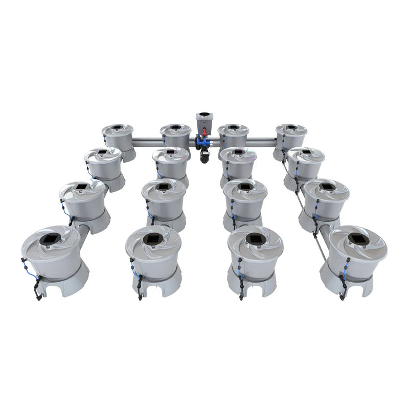 Alien Hydroponics V-SYSTEM 16 Pot 4 Row Kit