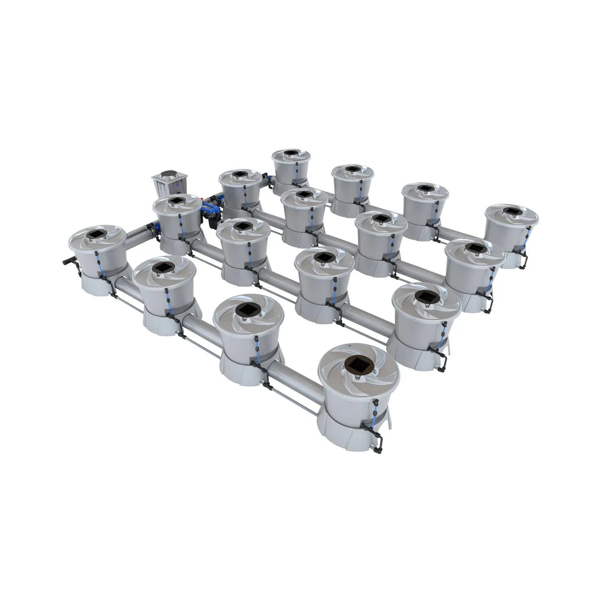 Alien Hydroponics V-SYSTEM 16 Pot 4 Row Kit