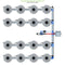 Alien Hydroponics V-SYSTEM 16 Pot 4 Row Kit
