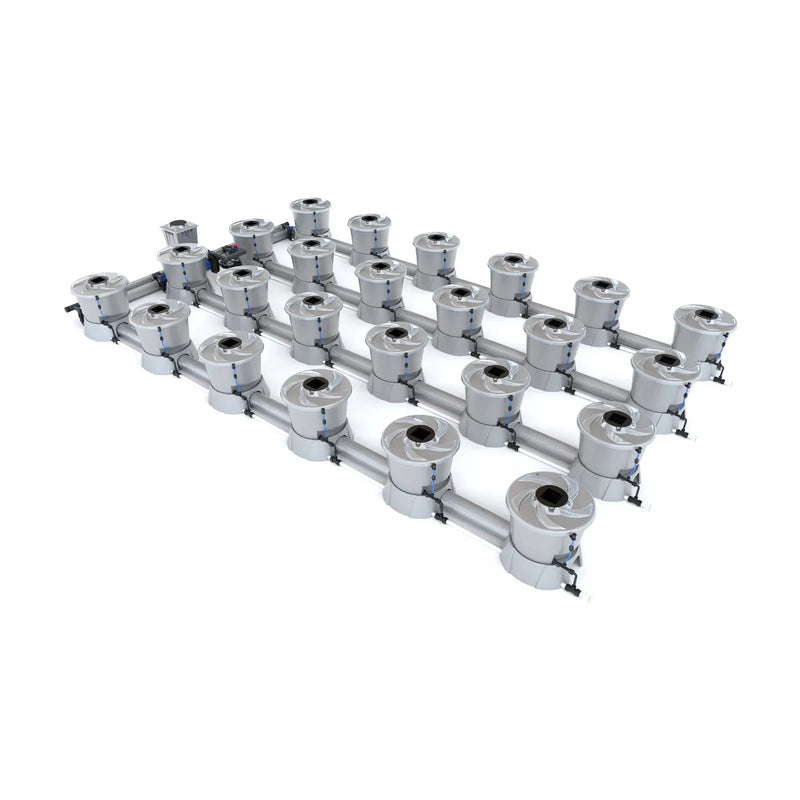 Alien Hydroponics V-SYSTEM 24 Pot 4 Row Kit