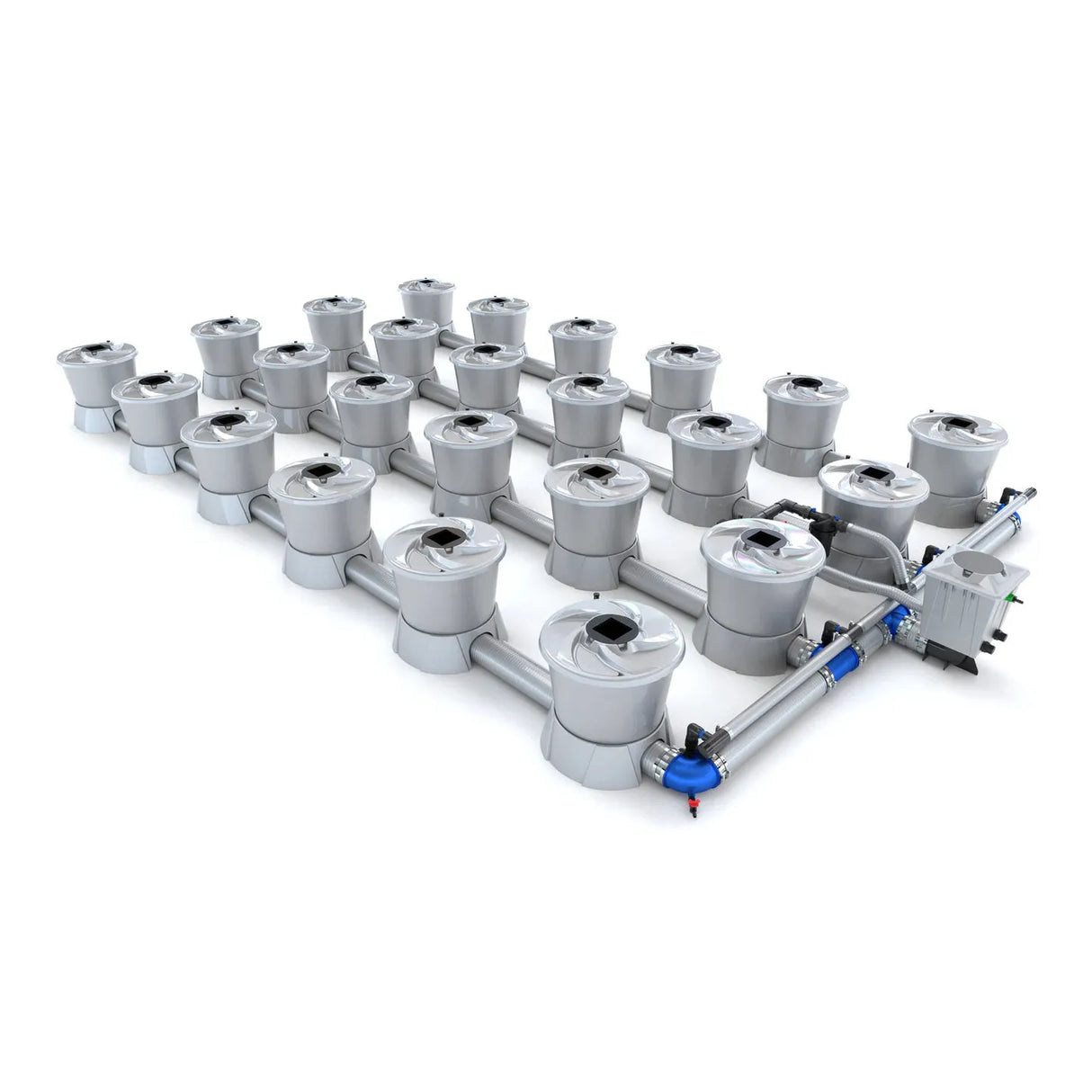 Alien Hydroponics V-SYSTEM 24 Pot 4 Row Kit