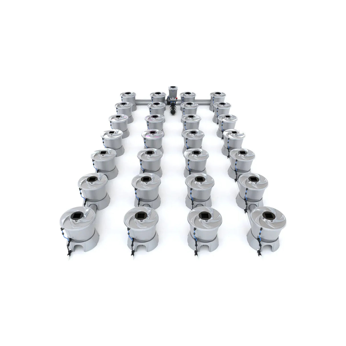 Alien Hydroponics V-SYSTEM 28 Pot 4 Row Kit