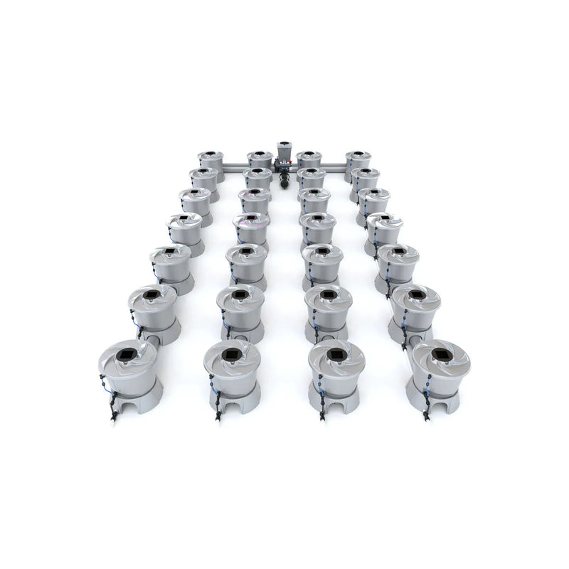 Alien Hydroponics V-SYSTEM 28 Pot 4 Row Kit