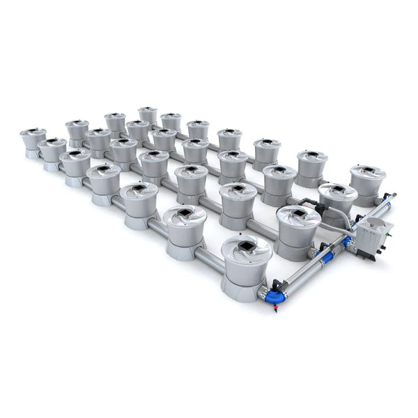 Alien Hydroponics V-SYSTEM 28 Pot 4 Row Kit