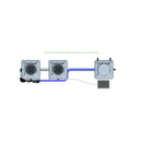 Alien Hydroponics RDWC 2 Pot 1 Row Kit