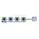 Alien Hydroponics RDWC 4 Pot 1 Row Kit