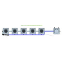 Alien Hydroponics RDWC 5 Pot 1 Row Kit
